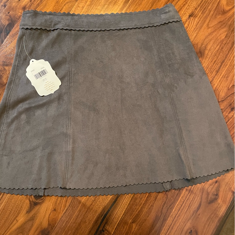 Altar’d State Faux Suede Skirt NWT